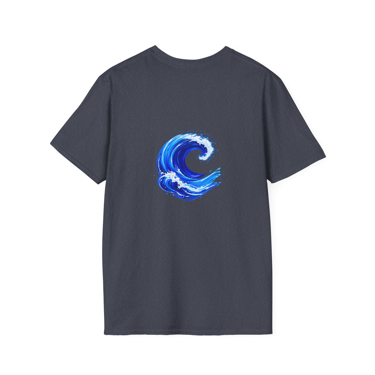 Blue Wave Men's Crew Neck