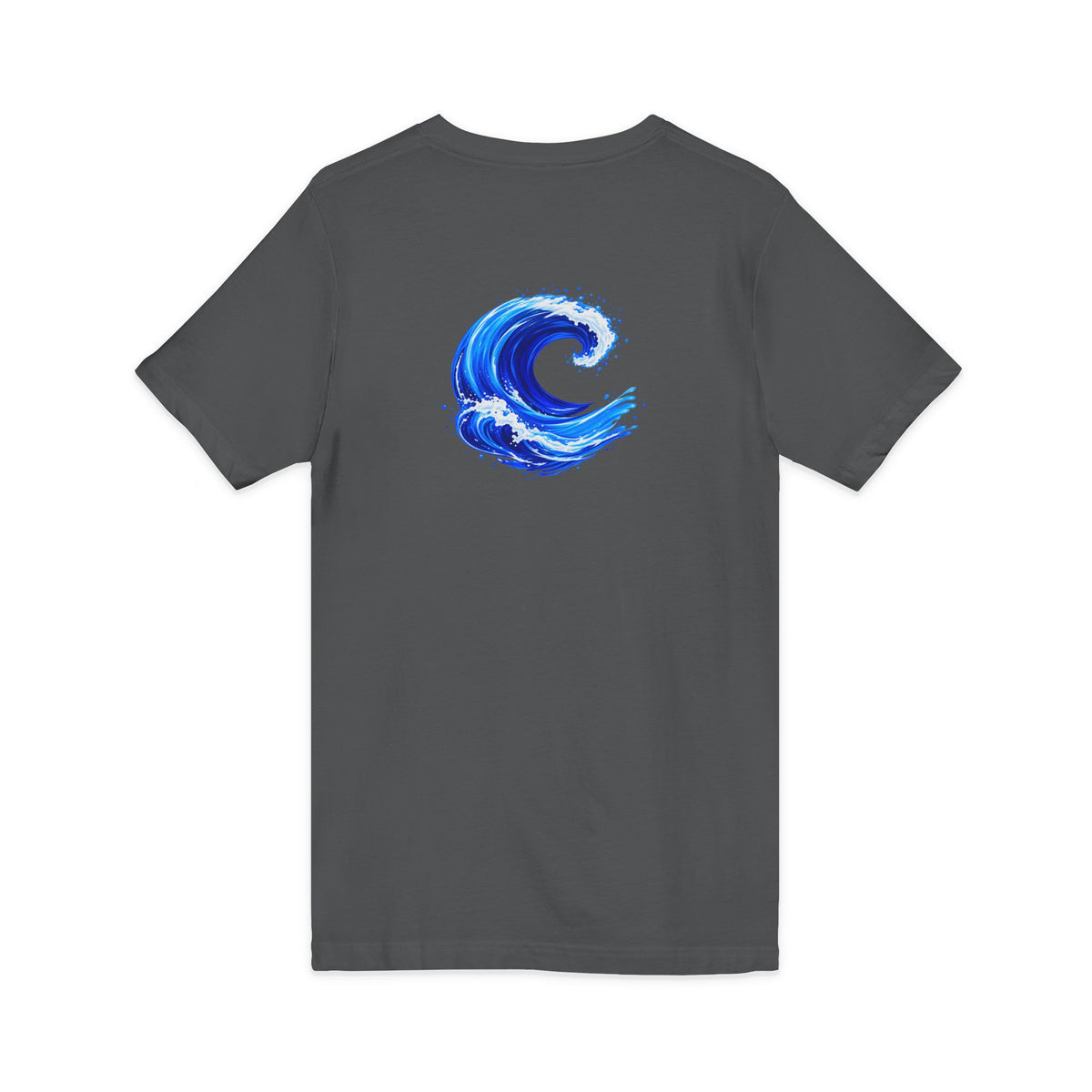 Blue Wave Men's V Neck