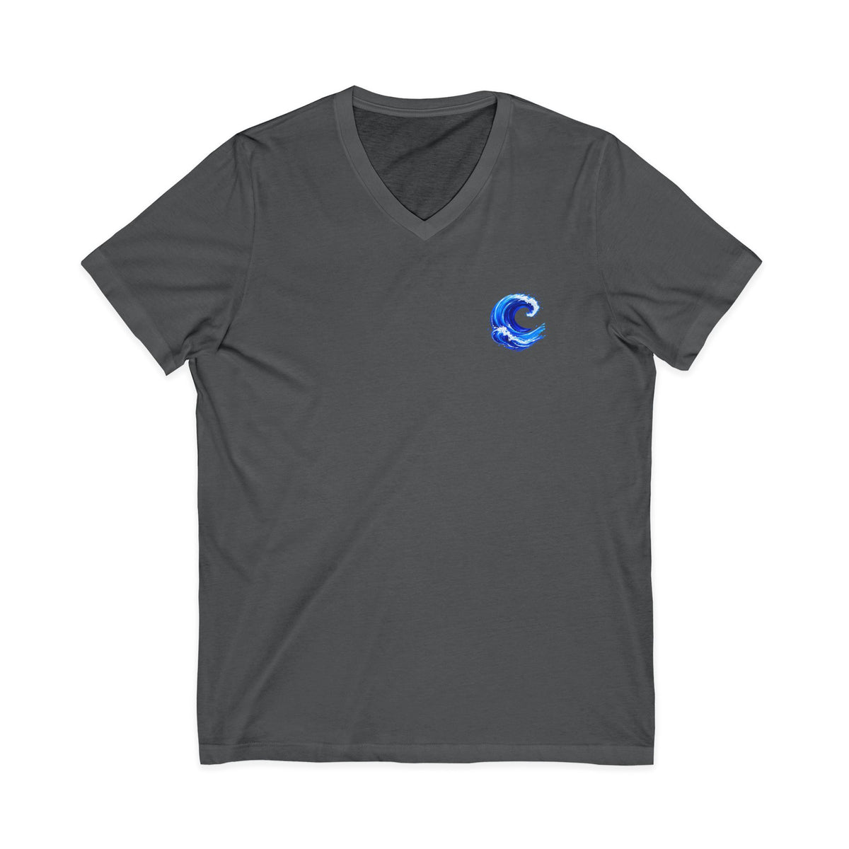 Blue Wave Men's V Neck