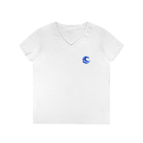 Blue Wave Women's V Neck