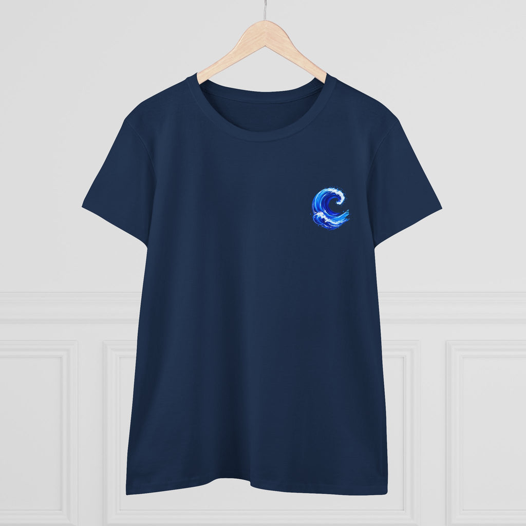 Blue Wave Women's Crew Neck
