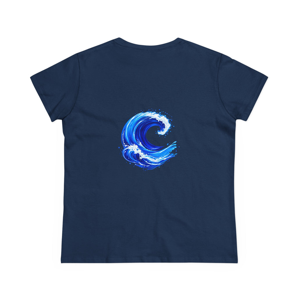 Blue Wave Women's Crew Neck