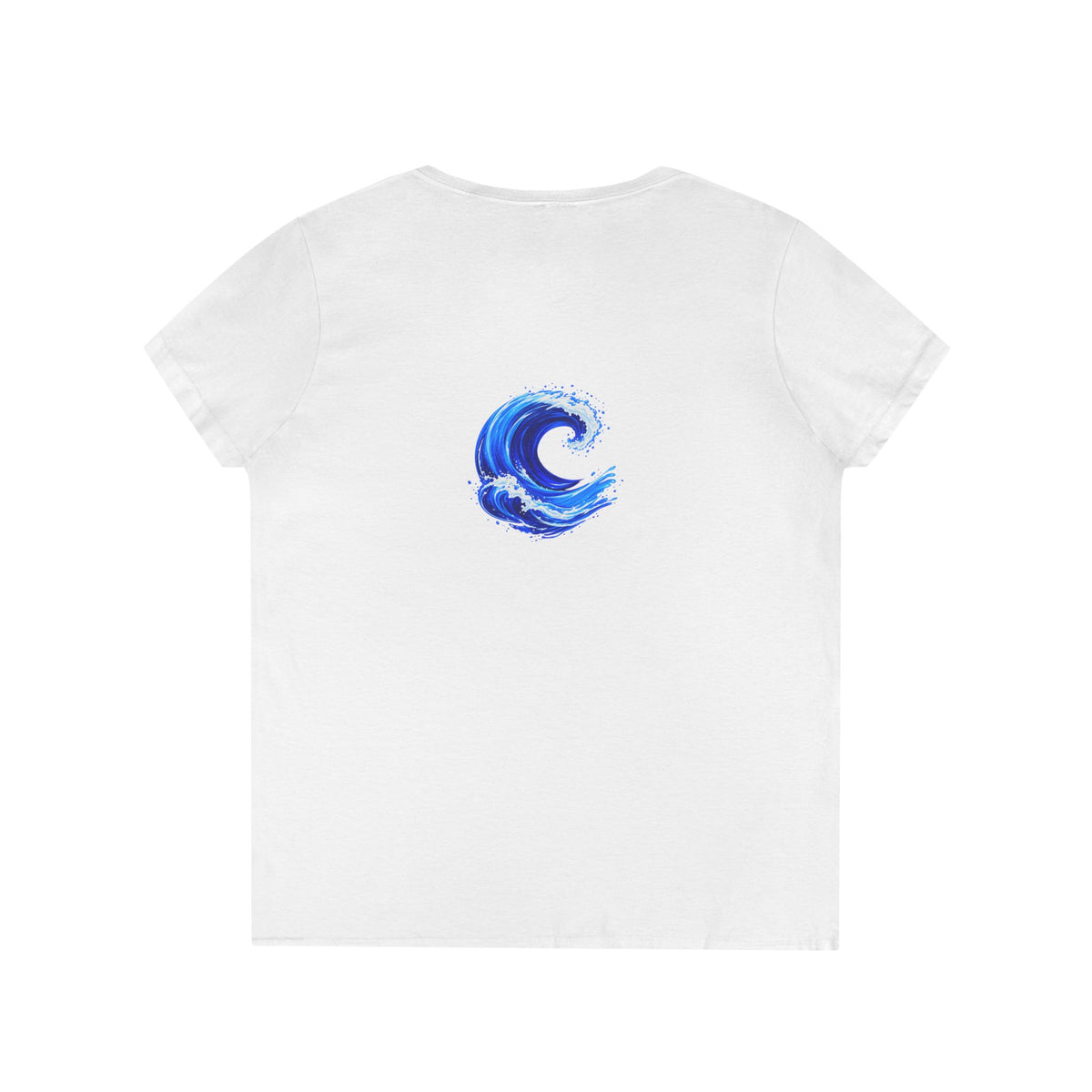 Blue Wave Women's V Neck